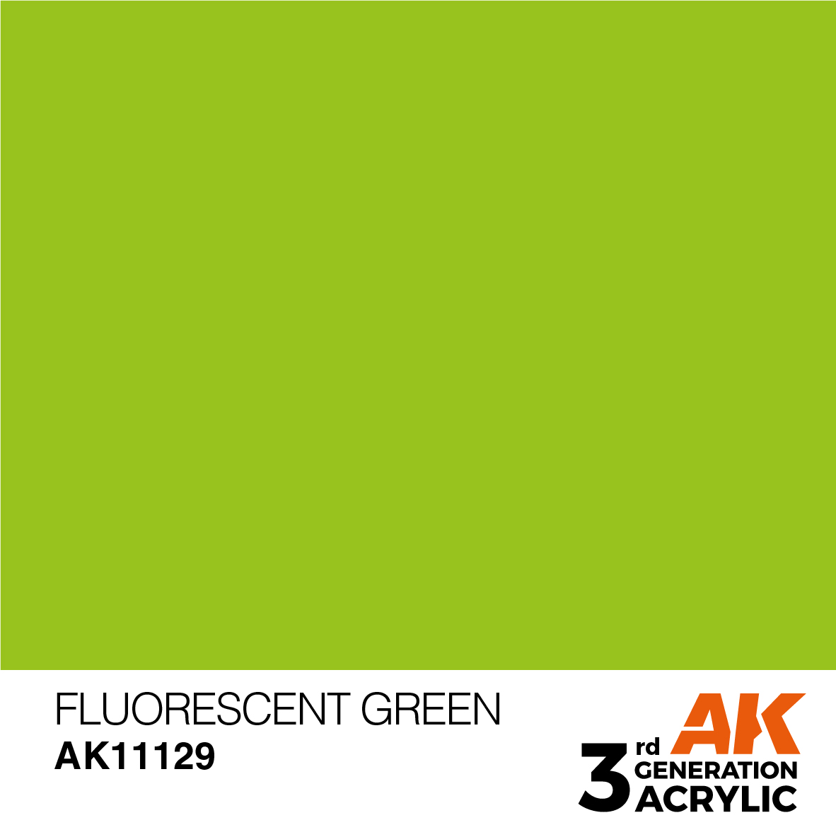 AK11129 Fluorescent Green (3rd-Generation) (17mL)