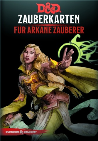 Dungeons & Dragons - Zauberkarten für arkane Zauberer