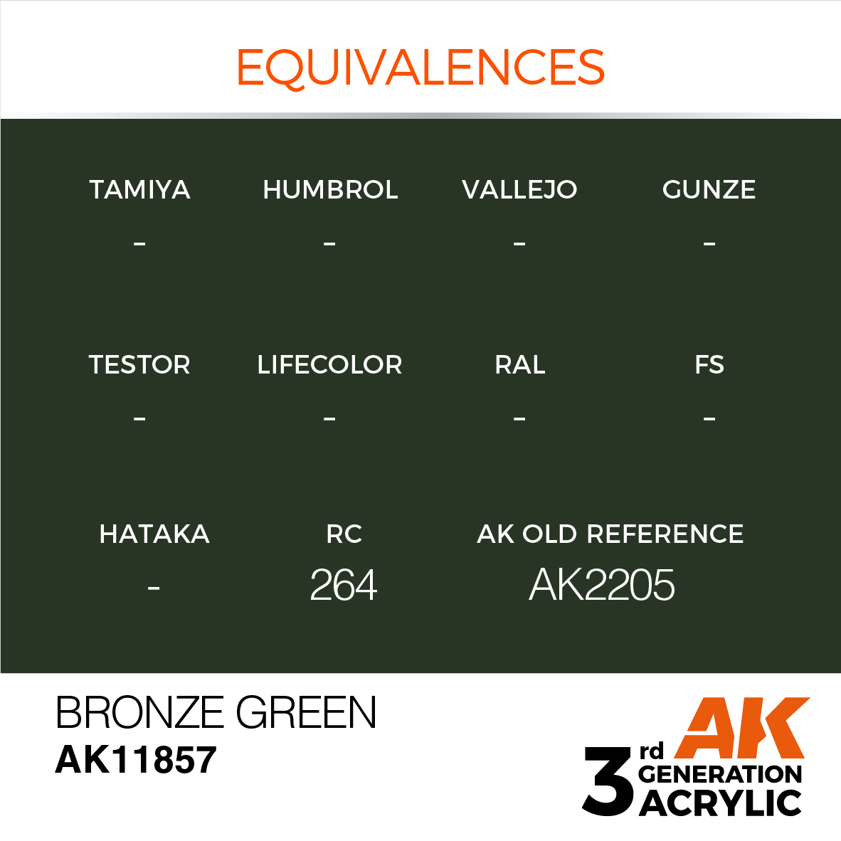 AK11857 Bronze Green – AIR