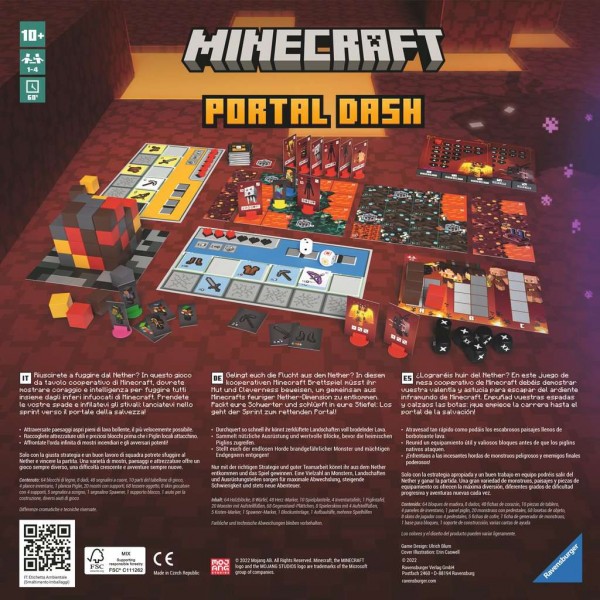 Minecraft Portal Dash