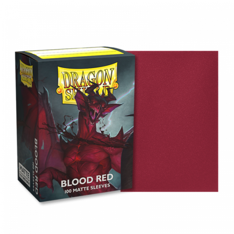 Dragon Shield: Matte – Blood Red  (100)