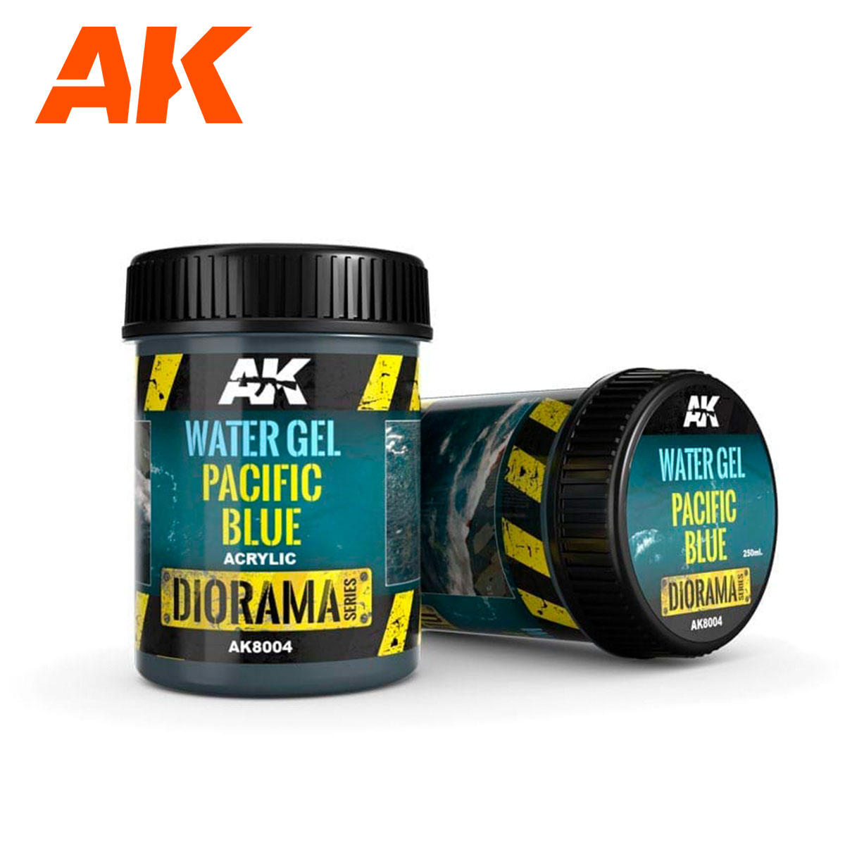 AK8004 Water Gel Pacific Blue (250mL) (Acrylic)