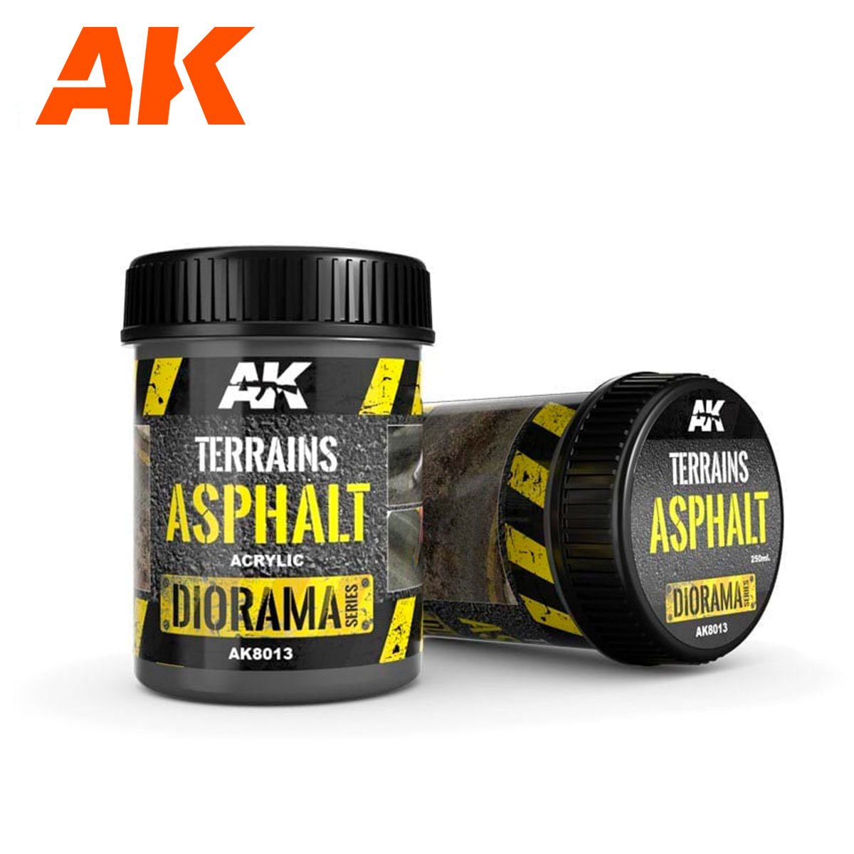 AK8013 Terrains Asphalt (250mL) (Acrylic)