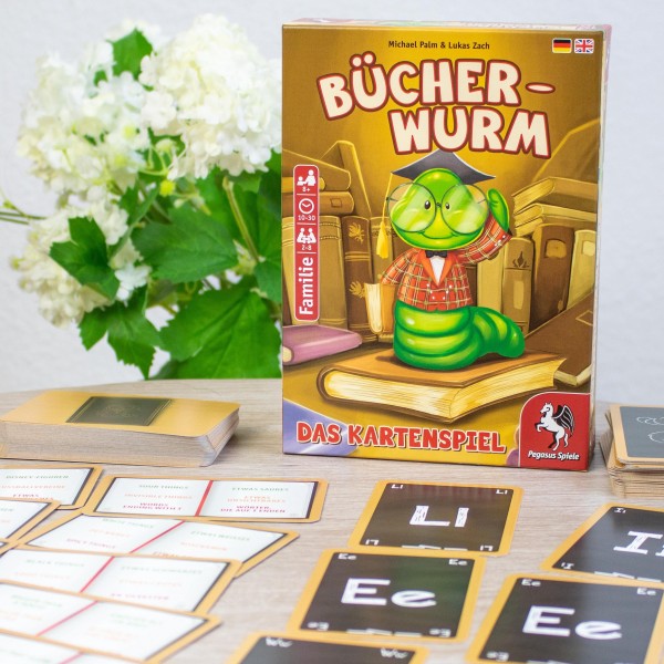 BÜCHERWURM - DAS KARTENSPIEL