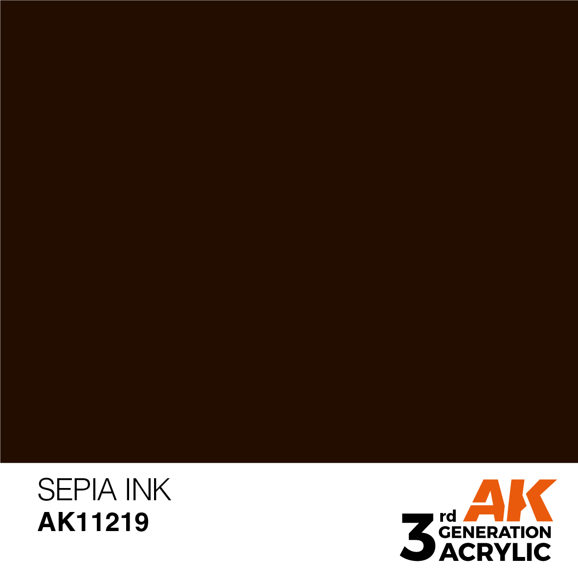 AK11219 Sepia INK (3rd-Generation) (17mL)