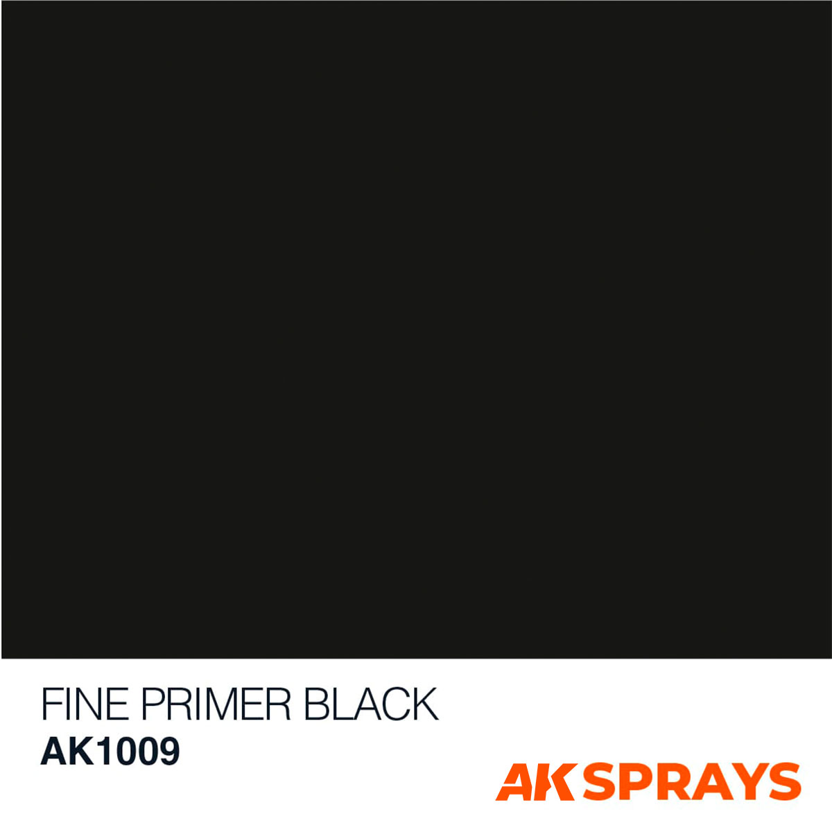 AK1009 Fine Primer Black 400ml