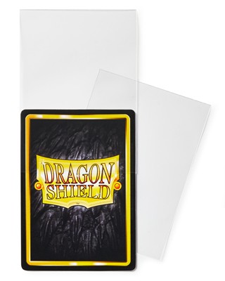 Dragon Shield: Perfect Fit Inner Sleeves – Clear/Clear (100)