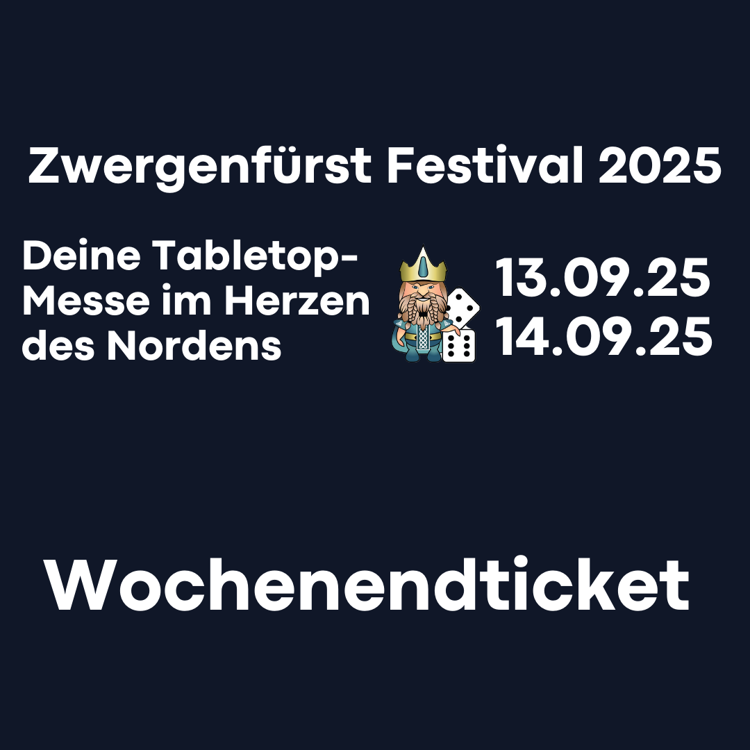 Wochenendticket (Samstag & Sonntag) Zwergenfürst Festival 2025