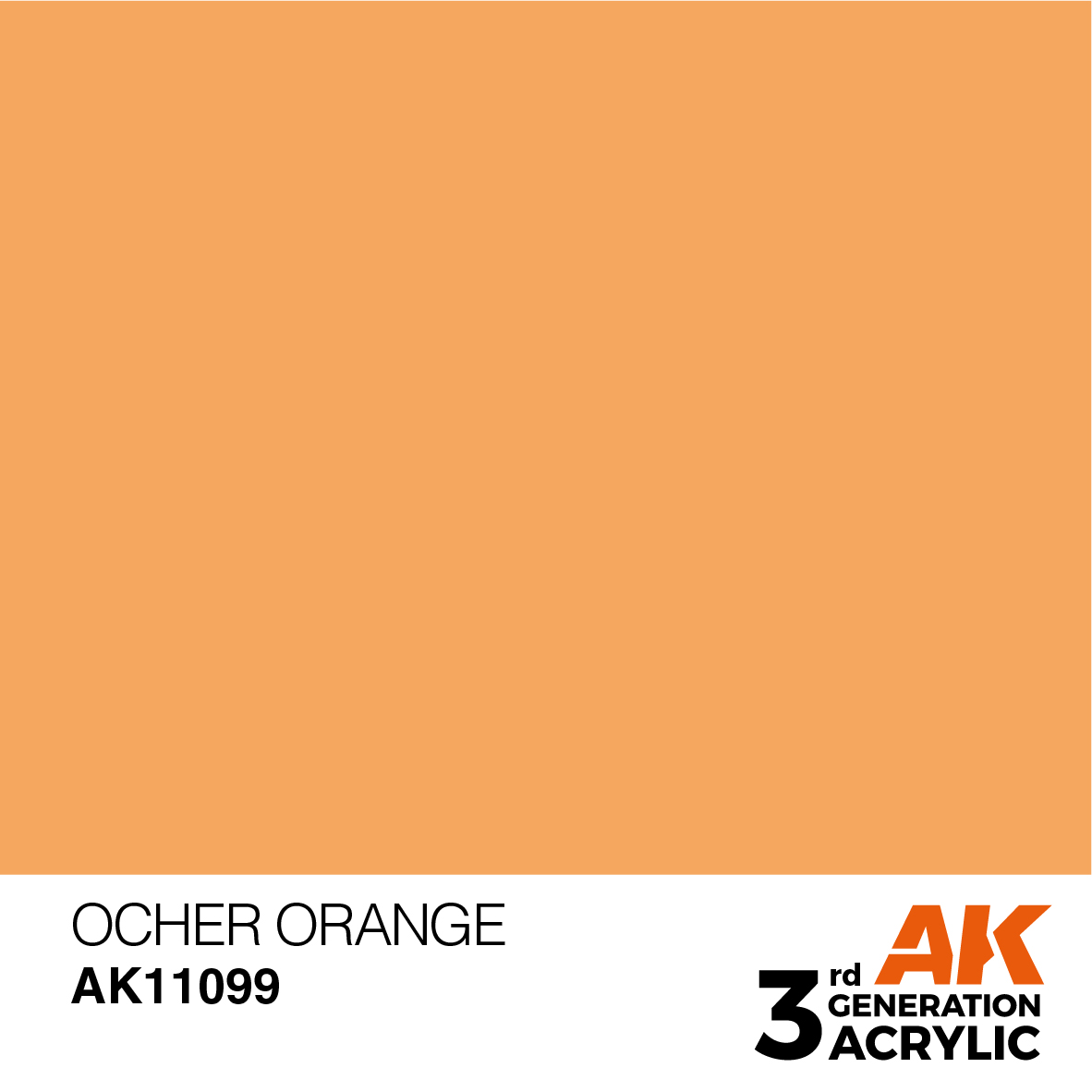 AK11099 Ocher Orange (3rd-Generation) (17mL)