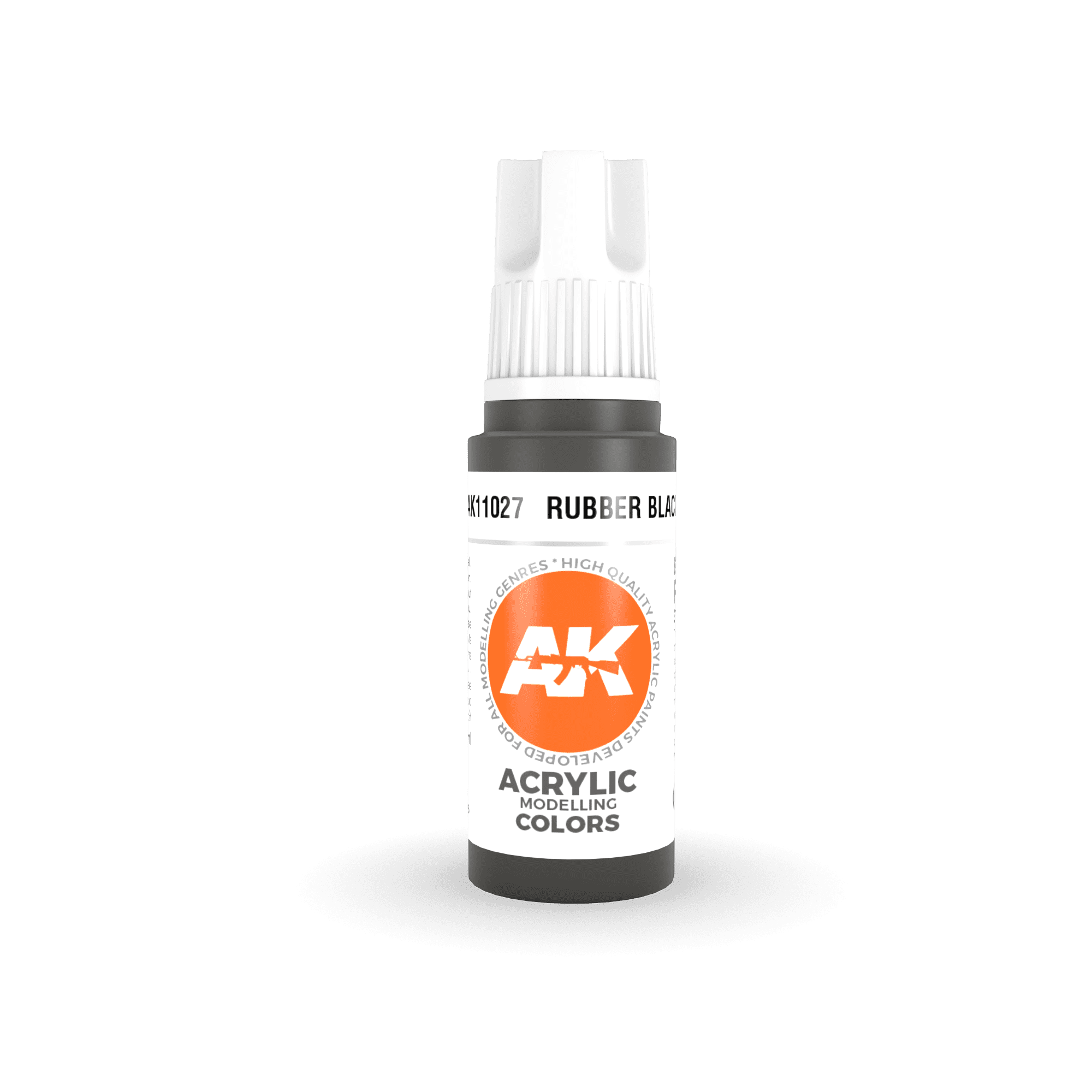 AK11027 Rubber Black (3rd-Generation) (17mL)