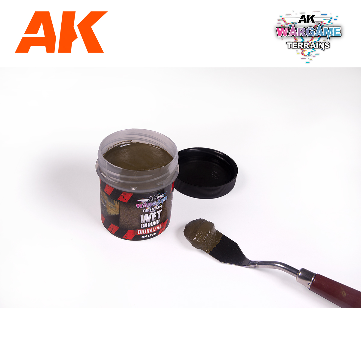 AK1230 Wet Ground Wargame Terrains 100 ml