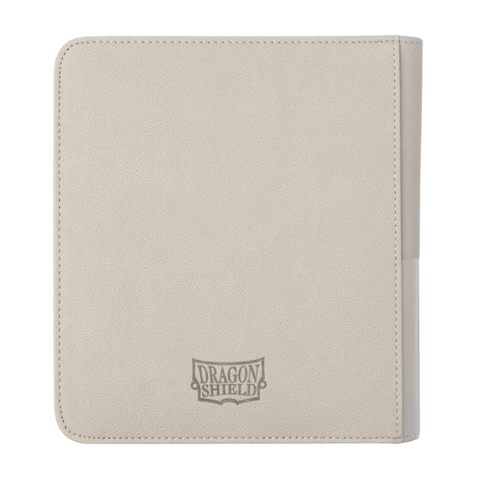 Card Codex Zipster Binder Small - Ashen White