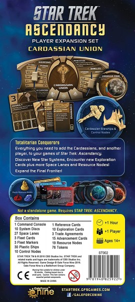 Star Trek Ascendancy – Cardassian Expansion