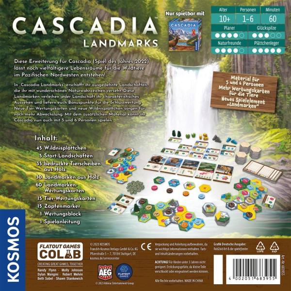 Cascadia – Landmarks Erweiterung 