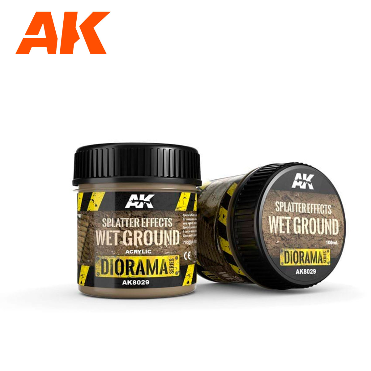 AK8029 Splatter Effects Wet Ground (100mL) (Acrylic)