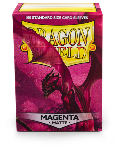 Dragon Shield: Matte – Magenta (100)