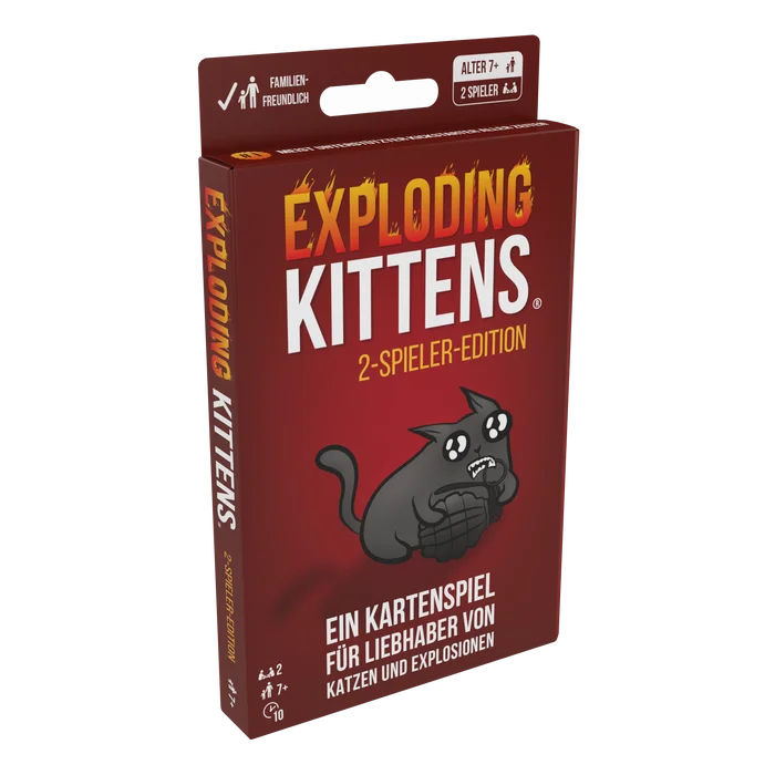 Exploding Kittens 2-Spieler-Edition
