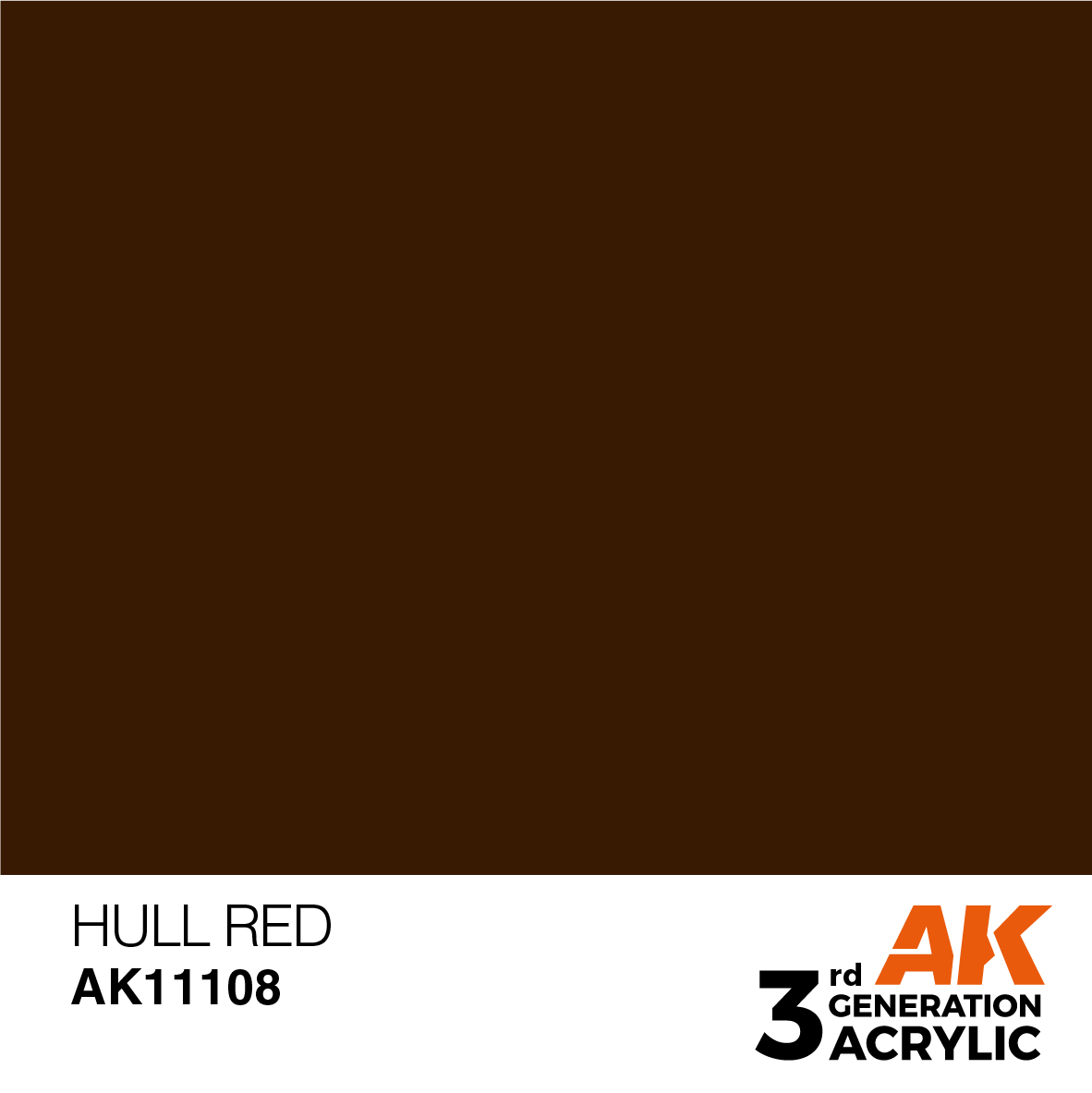 AK11108 Hull Red (3rd-Generation) (17mL)