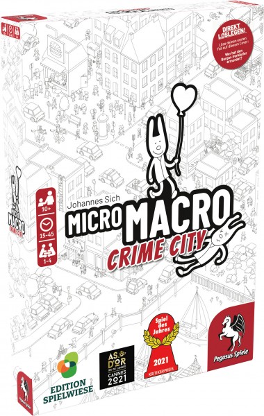 MicroMacro: Crime City (Edition Spielwiese) *Spiel des Jahres 2021*