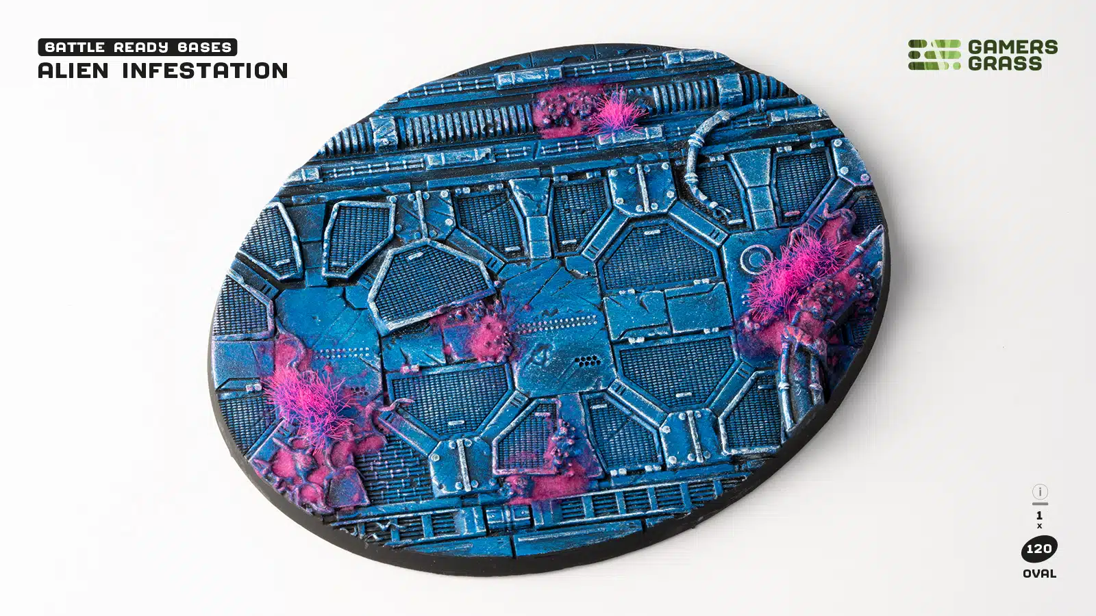 Alien Infestation Bases - Oval 120mm (x1)