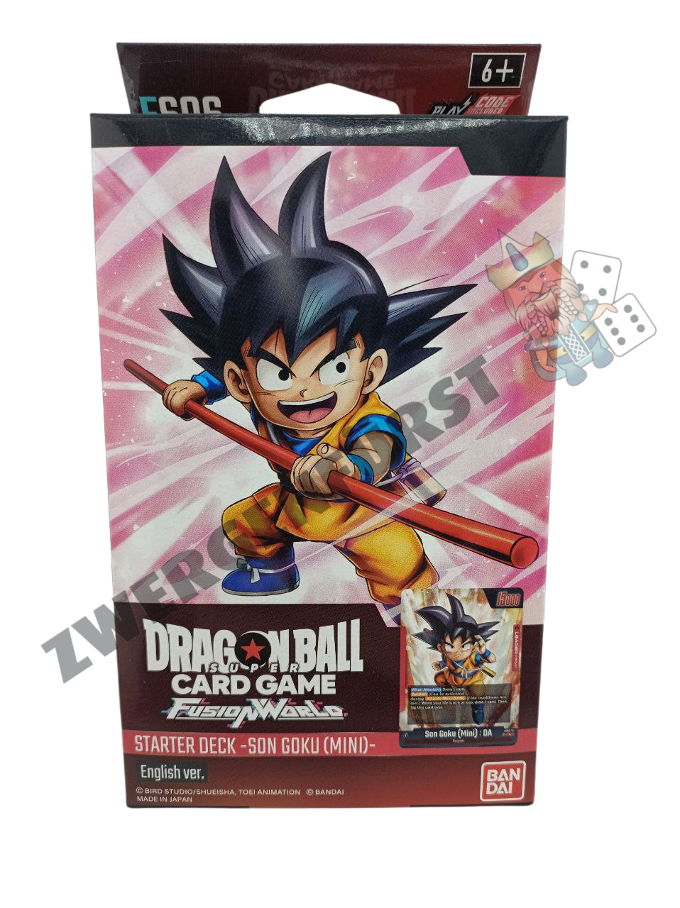 Dragon Ball Super Card Game - Son Goku (Mini) - Fusion World Starter Deck [FS06] - englisch