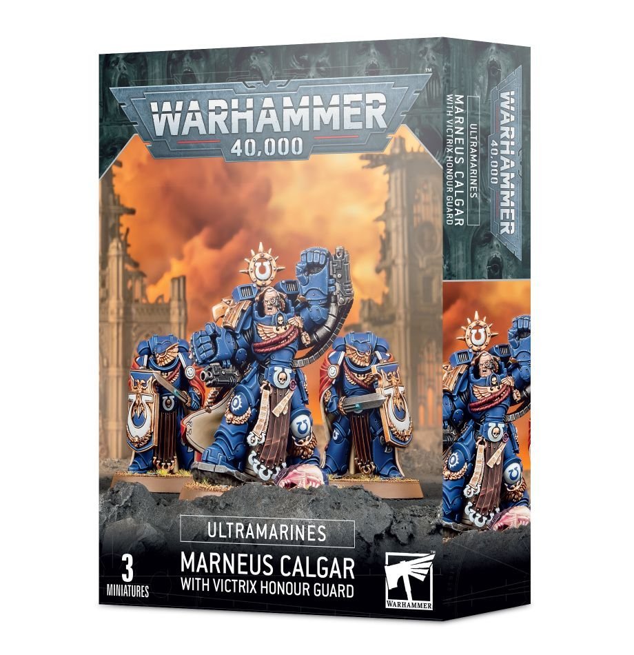 Marneus Calgar mit Victrix-Ehrengarde