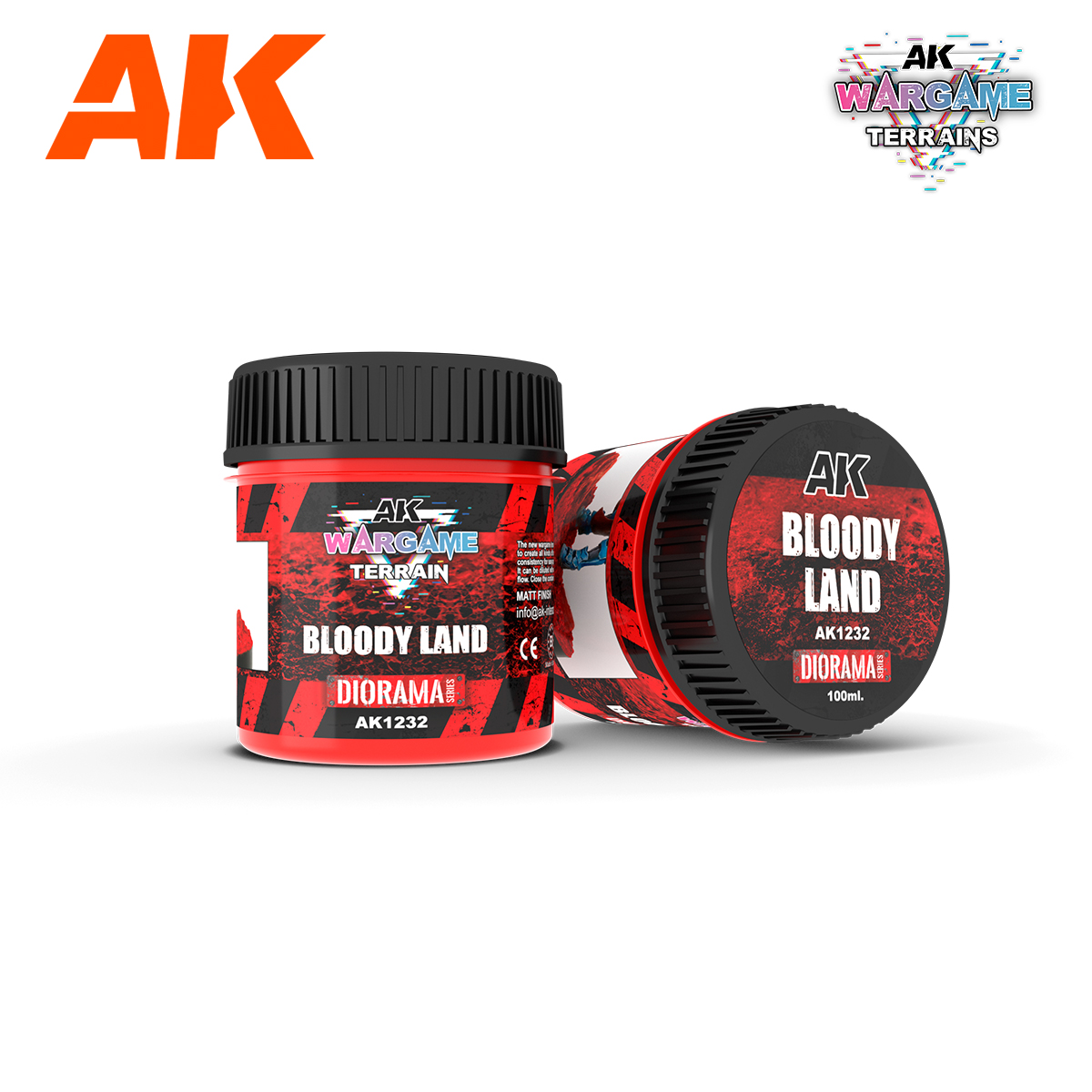 AK1232 Blood Land Wargame Terrains 100ml