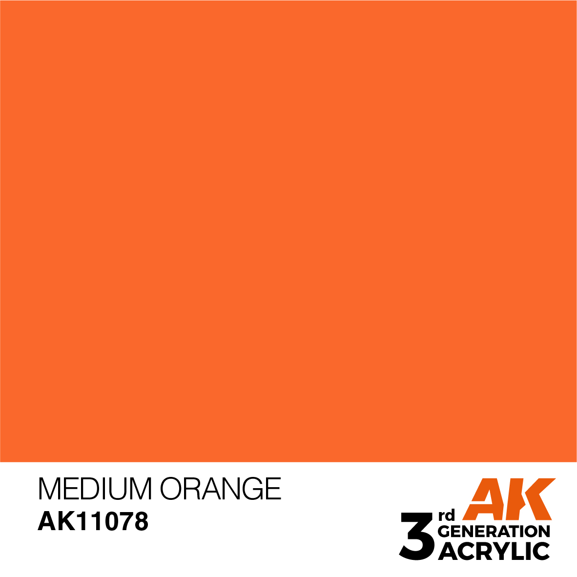 AK11078 Medium Orange (3rd-Generation) (17mL)