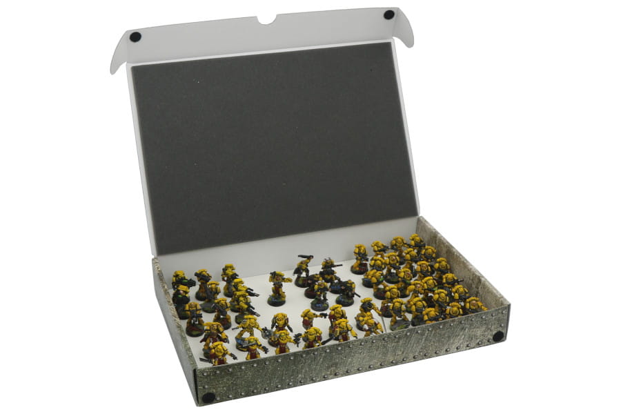 Fullsize Standard Box for magnetically - based miniatures [SAFE-ST-MAG01]