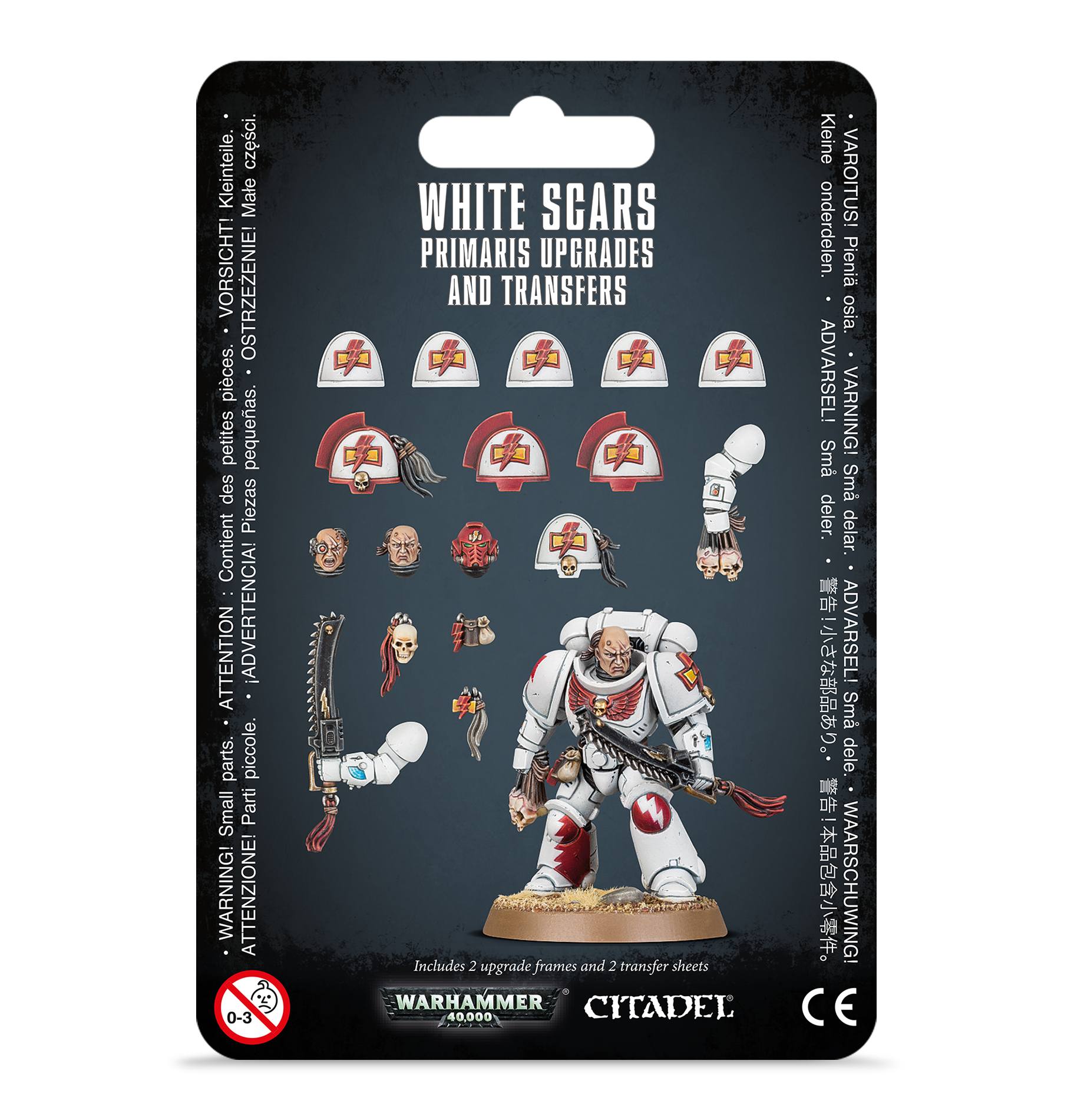 Primaris-Upgrades und Abziehbilder der White Scars