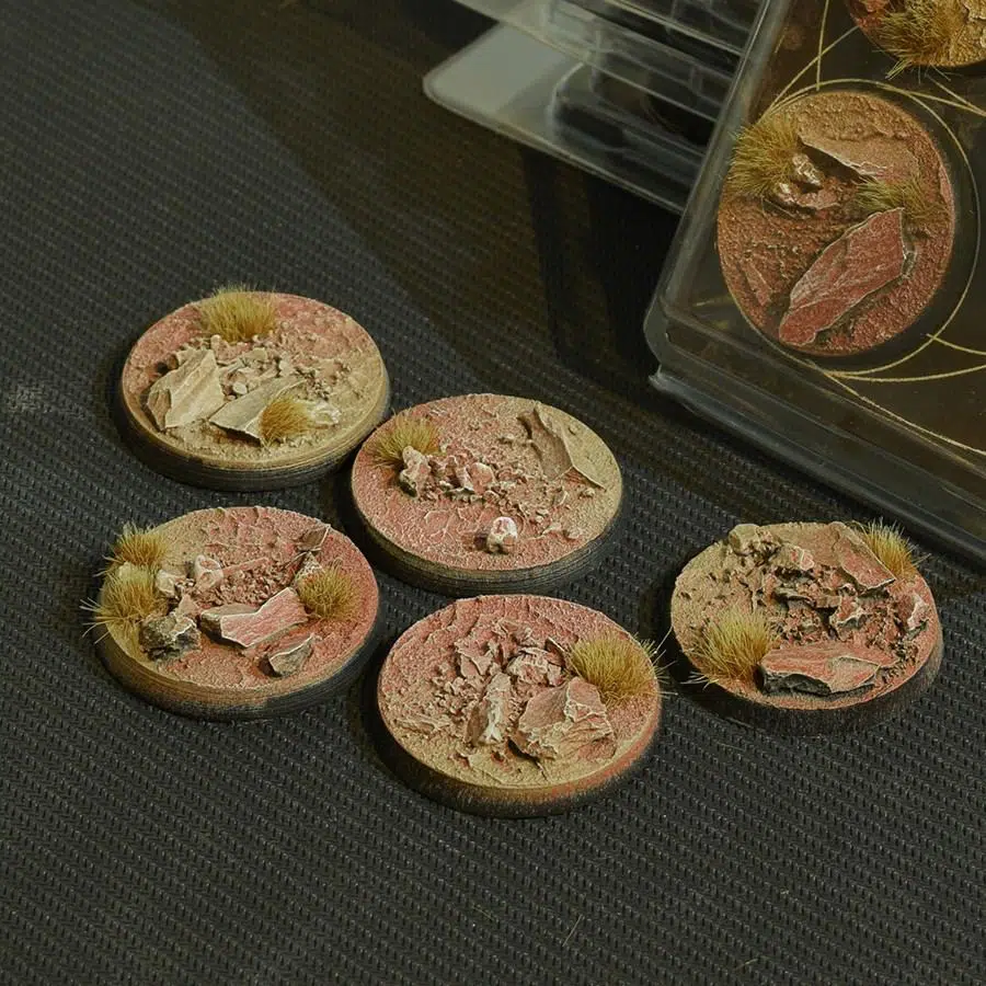 Badlands Bases - Round 40mm (x5)