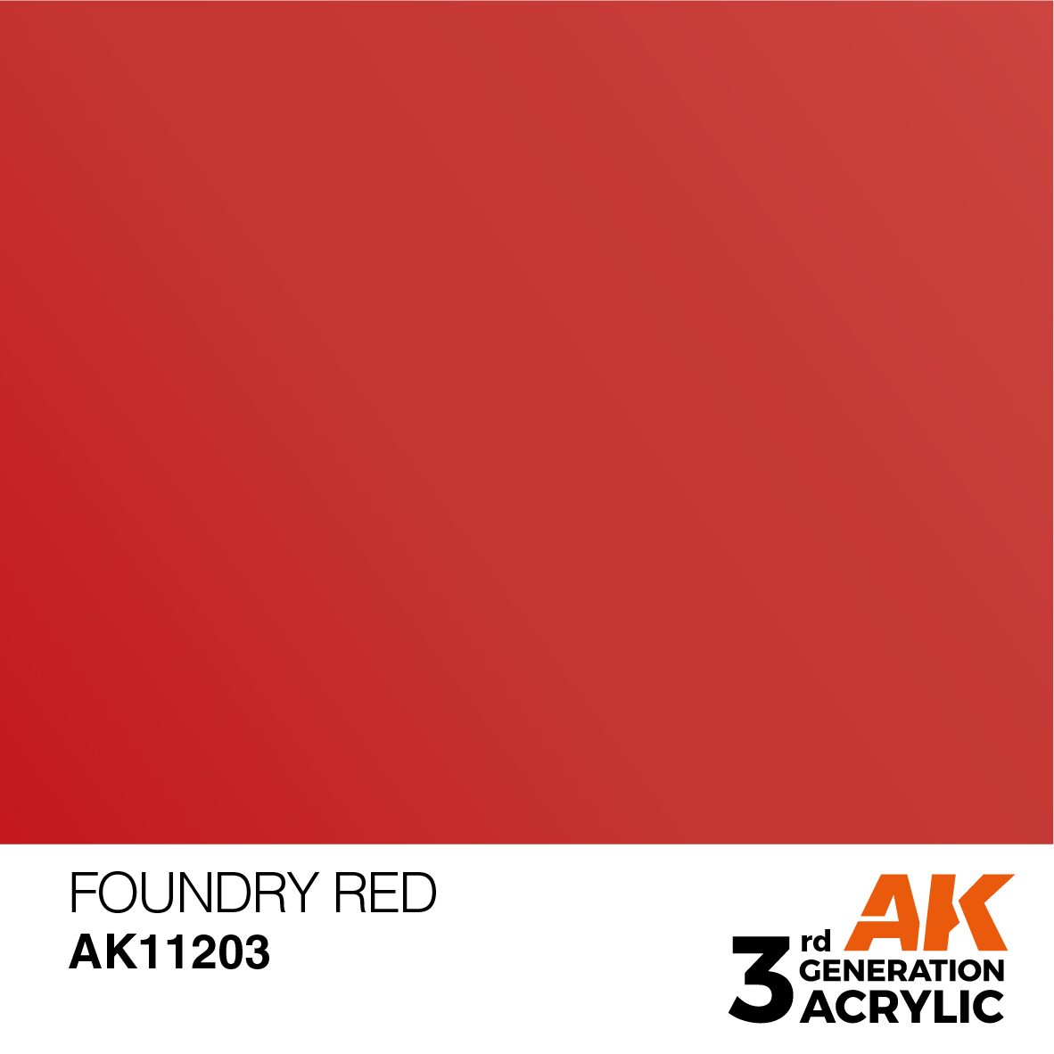 AK11203 Foundry Red (3rd-Generation) (17mL)