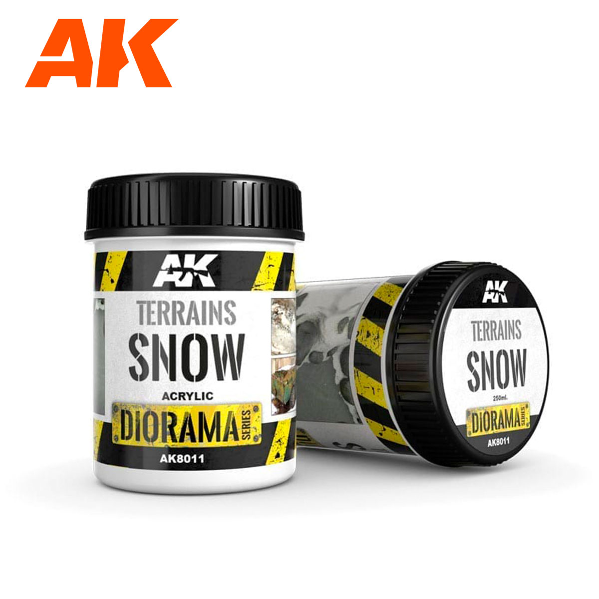 AK8011 Terrains Snow (250mL) (Acrylic)