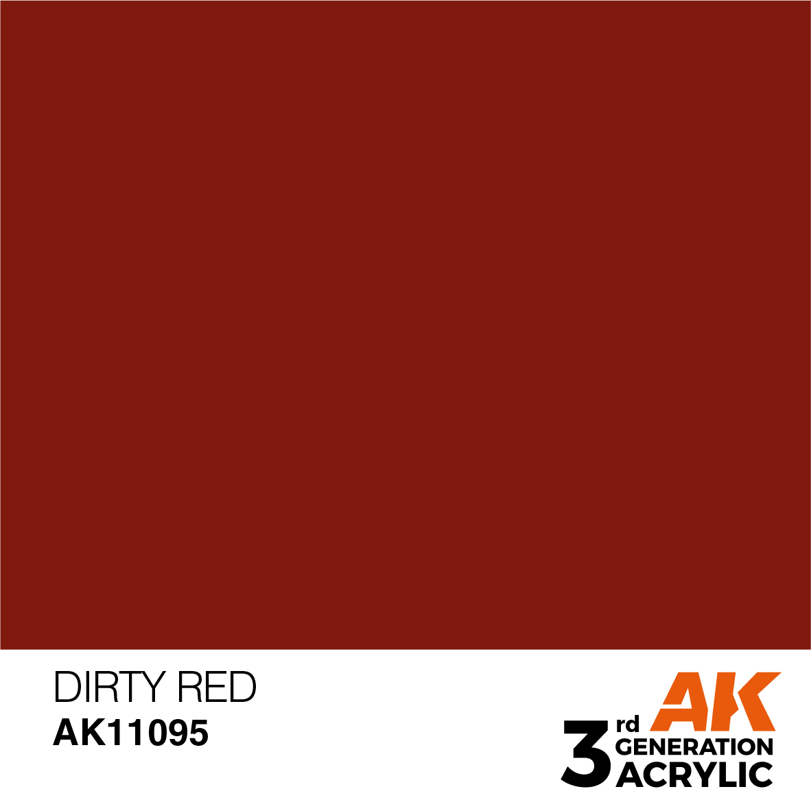 AK11095 Dirty Red (3rd-Generation) (17mL)