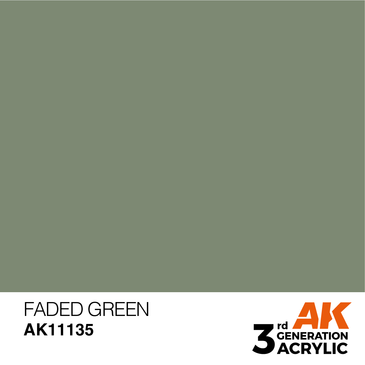 AK11135 Faded Green (3rd-Generation) (17mL)