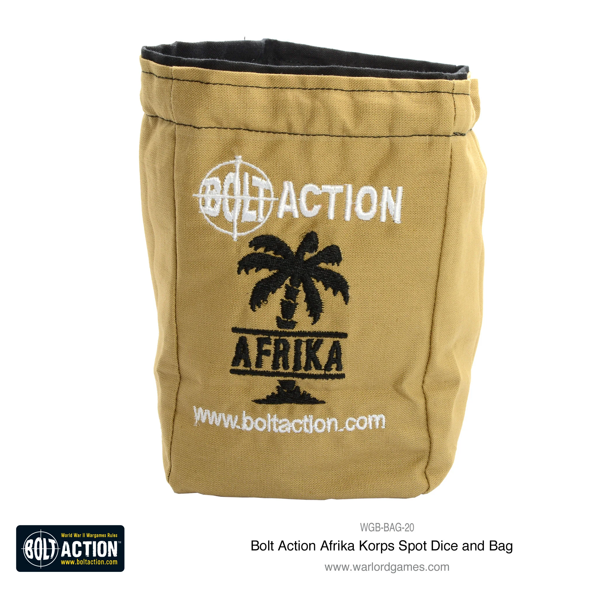 Afrika Korps Dice Bag