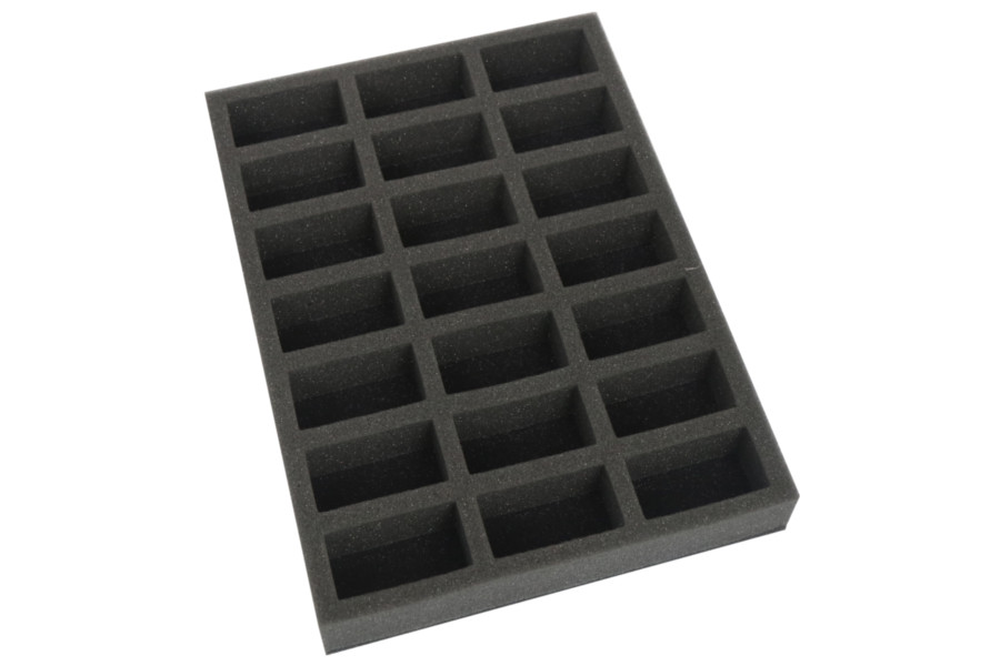 Set of 3 traditional foam trays [SAFE-L-3X21M]