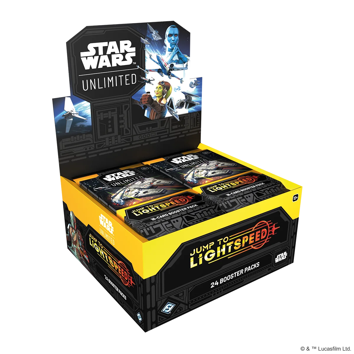 Star Wars: Unlimited – Jump to Lightspeed englisch (Booster-Display) Vorbestellung