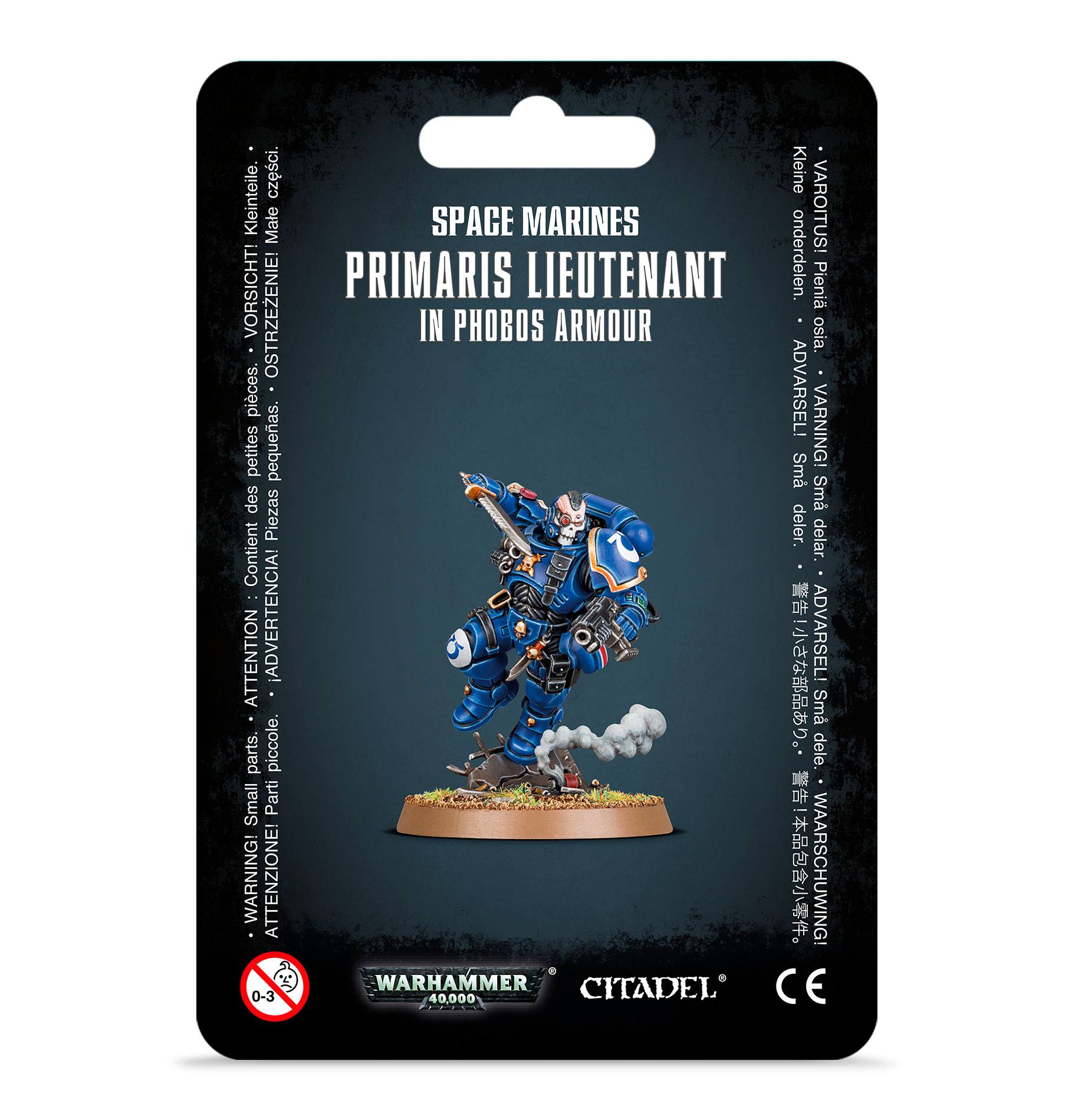 Primaris Lieutenant in Reiver-Rüstung