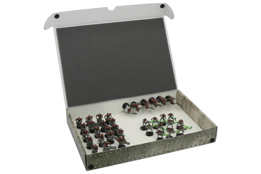 Fullsize Standard Box for magnetically - based miniatures [SAFE-ST-MAG01]