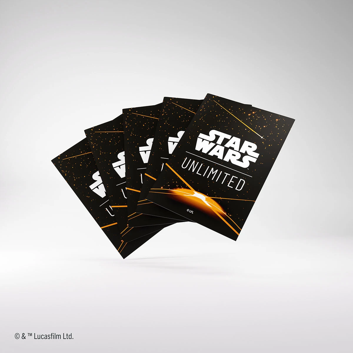 Star Wars: Unlimited Art Sleeves - Card Back Orange Vorbestellung