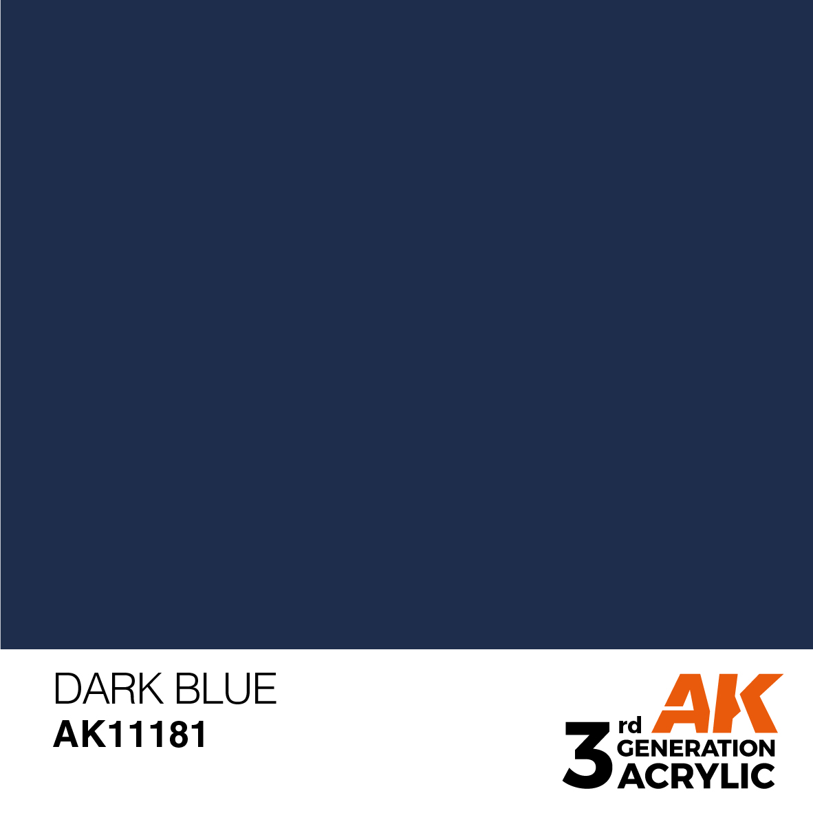 AK11181 Dark Blue (3rd-Generation) (17mL)