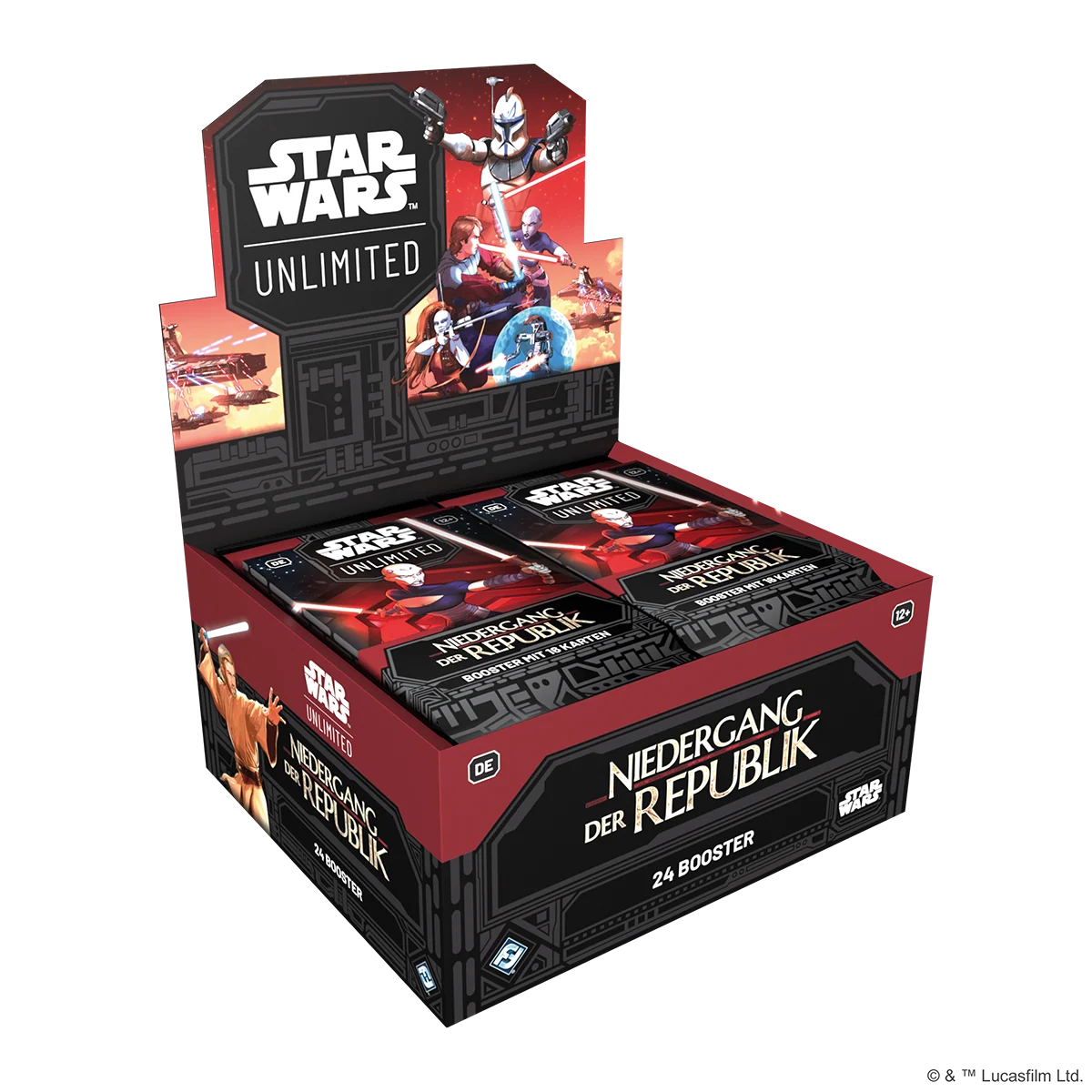 SALE Star Wars: Unlimited – Niedergang der Republik (Booster-Display) deutsch