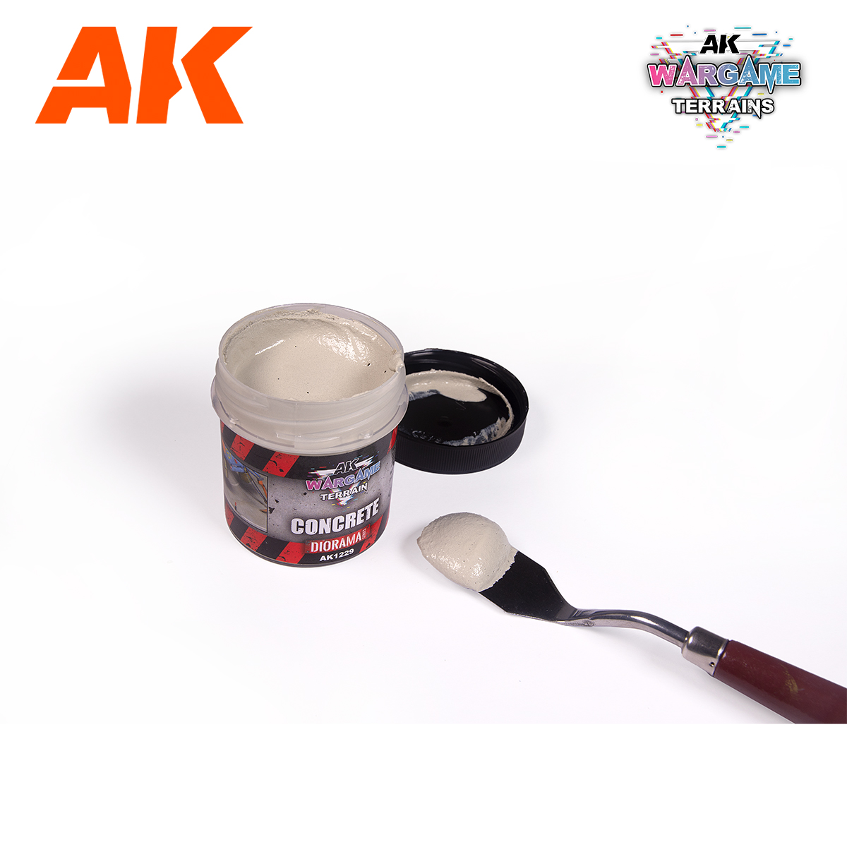 AK1229 Concrete Wargame Terrains 100ml