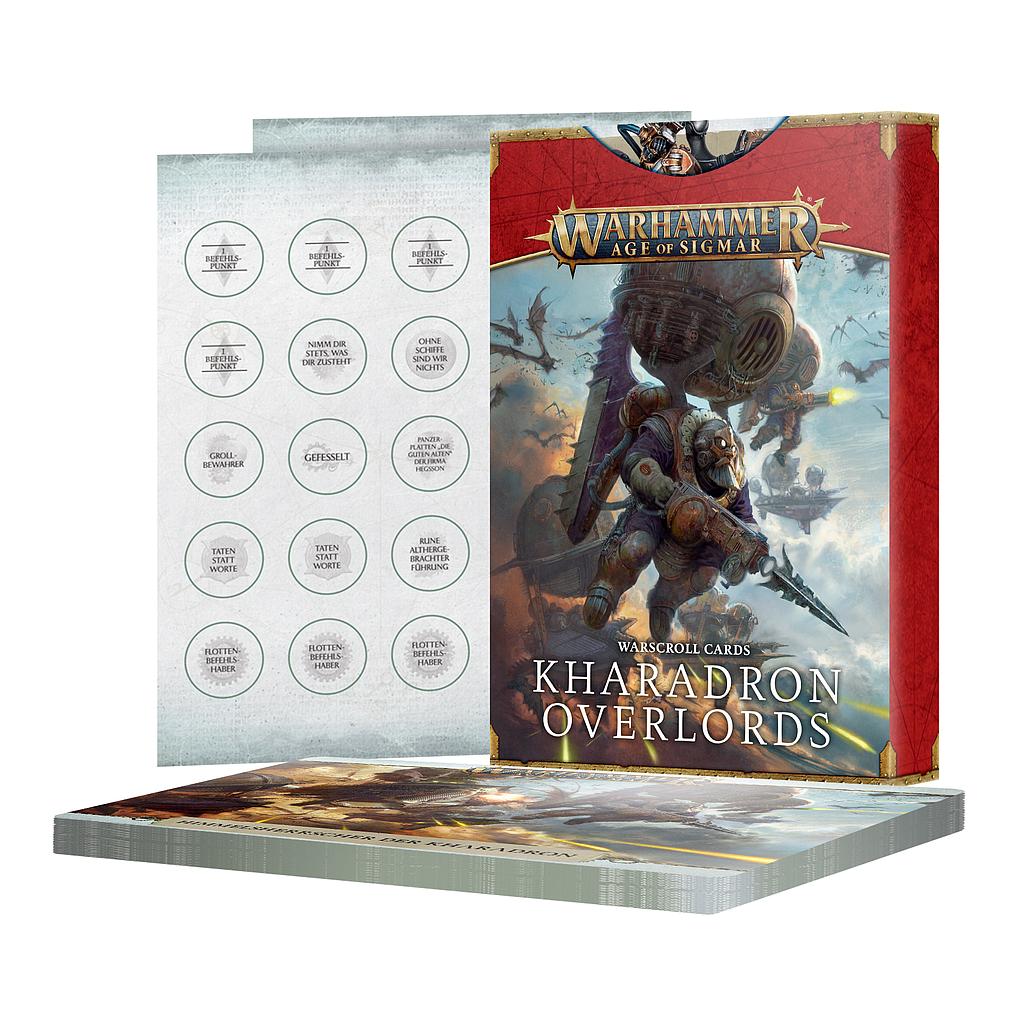 Kharadron Overlords: Warscroll Cards (GER)