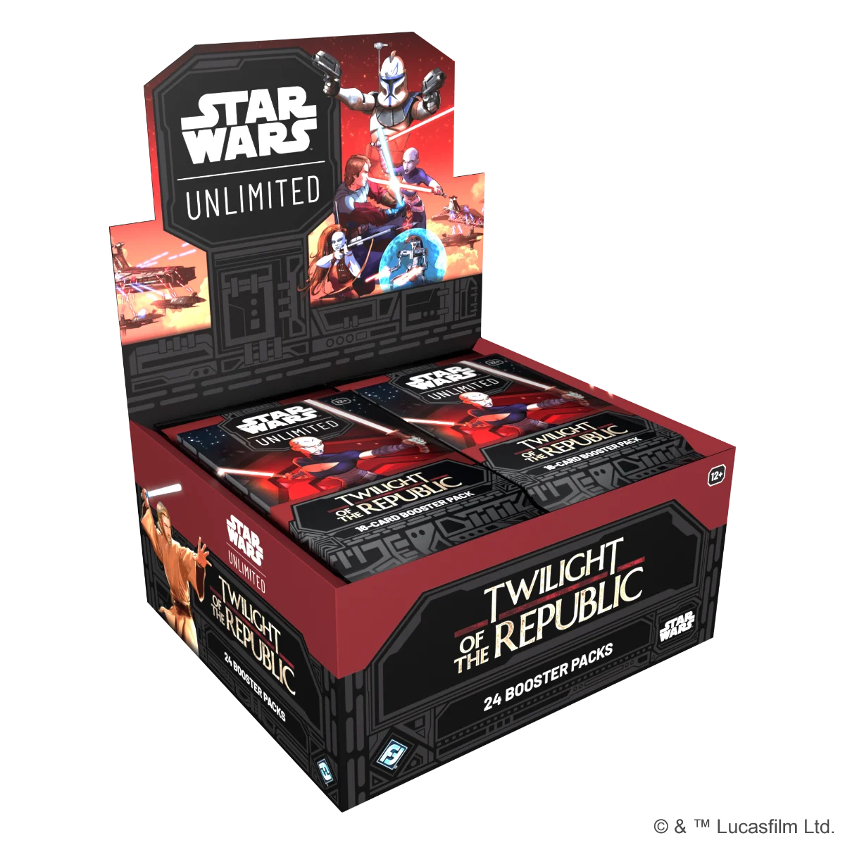 SALE Star Wars: Unlimited – Twilight of the Republic (Booster-Display) englisch