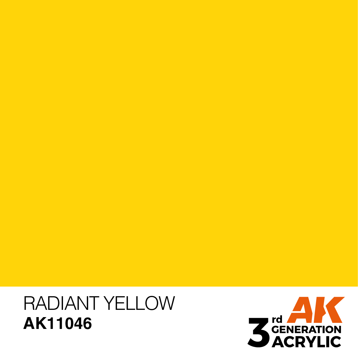 AK11046 Radiant Yellow (3rd-Generation) (17mL)