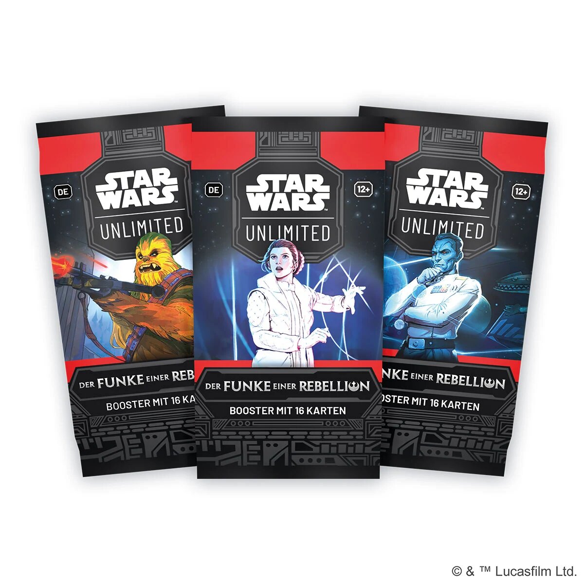 Star Wars: Unlimited – Der Funke einer Rebellion (Booster-Display)