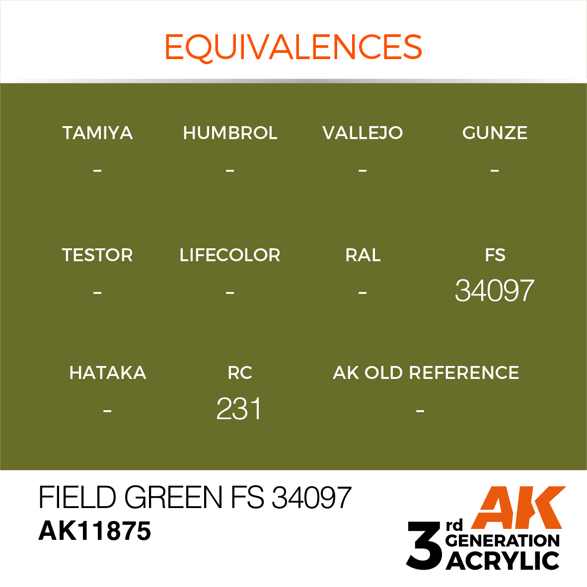 AK11875 Field Green FS 34097 – AIR