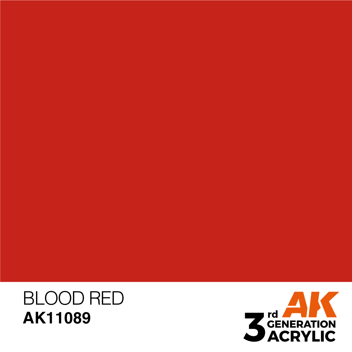 AK11089 Blood Red (3rd-Generation) (17mL)